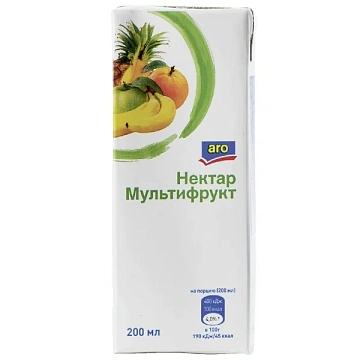 aro Нектар мультифрукт, 200мл