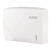Диспенсер для полотенец LAIMA PROFESSIONAL ORIGINAL (Система H2), Z-сложения, белый, ABS-пластик, 605759