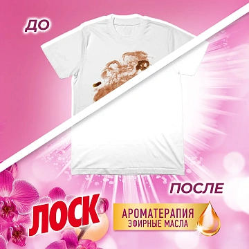 Гель для стирки ЛОСК Ароматерапия ОРХИДЕЯ 2,19л