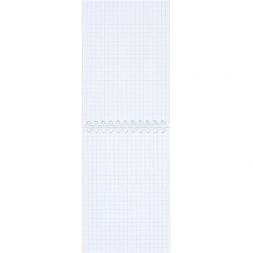 Блокнот А6,80л,кл,греб,карт.обл+УФ-лак Attache Selection Fluid Бирюзовый