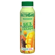 Йогурт питьевой Актибио с манго и папайей без сахара 1.5%, 260г