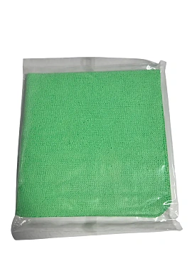 Салфетка хозяйственная 30х30см, зеленая