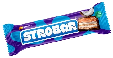 Батончик шоколадный Strobar с кокосом, 40г