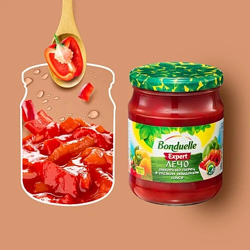 Лечо Bonduelle 580мл