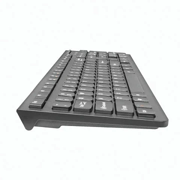 Набор беспроводной DEFENDER Columbia C-775RU, USB, клавиатура, мышь 2 кнопки + 1 колесо-кнопка, черн