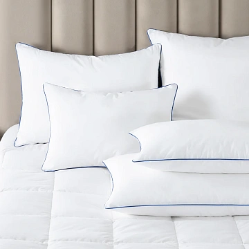 Подушка Dargez Рио микроволокно лебяжий пух, 50 х 70см