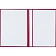 Папка адресная без тиснения бумвинил с поролоном