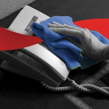 Салфетка протирочная Kimberly-Clark WypAll 8395, микрофибра, синяя