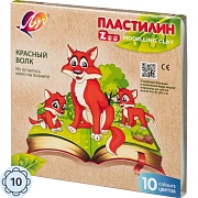 Пластилин классический Луч Zoo 10 цв 150 г, 29С 1721-08