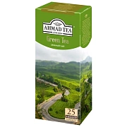 Чай Ahmad Green Tea (Зеленый Чай), зеленый, 25 пакетиков