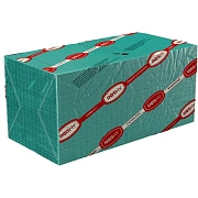 Салфетки сервировочные Roshy 24х24см, зеленые, 2 слоя, 250шт