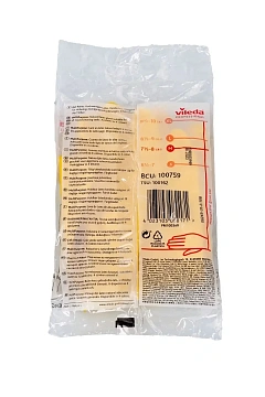 Перчатки резиновые Vileda Profes латекс желтый рM 100759/174372,ПС