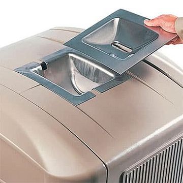 Урна напольная Rubbermaid Landmark II 189.3л, зеленая, FG396558DGRN