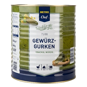 METRO Chef Огурцы маринованные 75-80шт, 10л