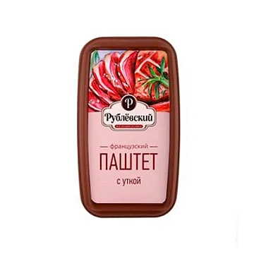 Паштет Рублёвский французский с уткой, 175г