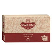 Чай Майский черный 2гx200 сашет в гофрокоробе, 14286
