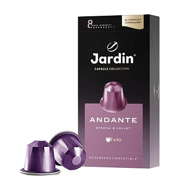 Кофе в капсулах JARDIN 'Andante' для кофемашин Nespresso, 10 порций, 1353-10