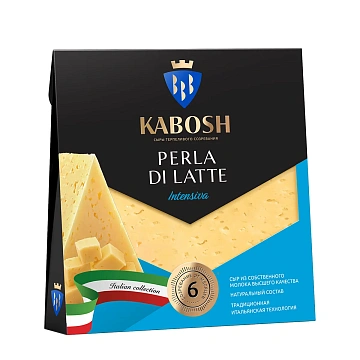 Сыр Кабош Perla Di Latte Intensiva полутвердый 50%, 180г