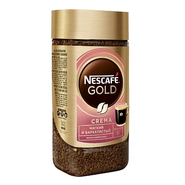 Кофе Нескафе Gold Crema растворимый, 170г