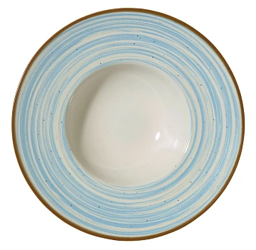 Тарелка Metro Professional Madleen Blue 28см, для пасты, 6шт/уп