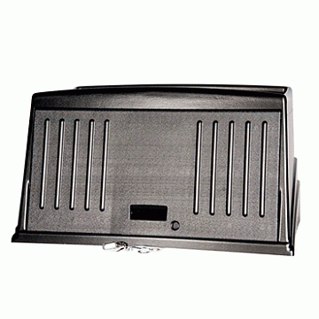 Крышка для тележки Rubbermaid защитная, черная, FG9T0000BLA