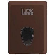 Диспенсер для туалетной бумаги листовой Lime коричневый, mini, V укладка, 916005