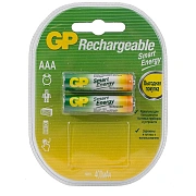 Аккумулятор GP AAA (HR03), 400mAh, 2шт/уп