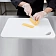Доска разделочная Rubbermaid 50.8х38см, белая