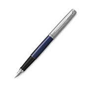 Ручка перьевая PARKER 'Jotter Royal Blue CT', корпус синий, детали из нержавеющей стали, синяя, 2030