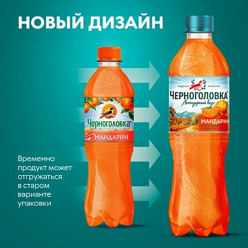 Лимонад Черноголовка мандарин, 1л