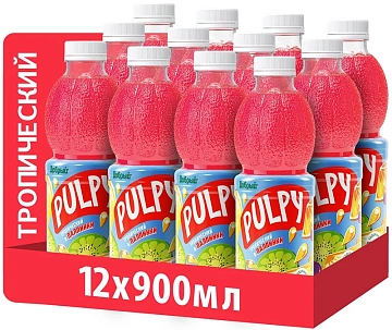 Сокосодержащий напиток Pulpy Тропический  с мякотью, 900мл