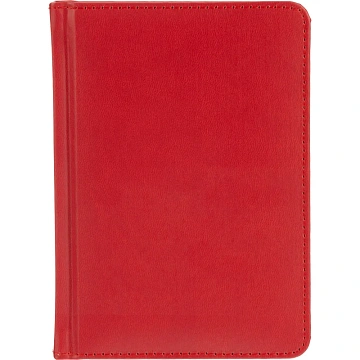 Ежедневник недатированный ATTACHE ClassicА6, 136л, красный