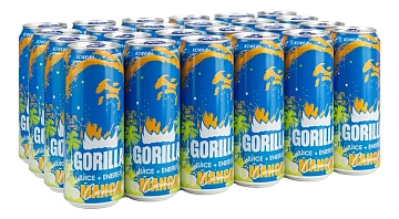 Энергетический напиток Gorilla Mango-Coconut, 450мл