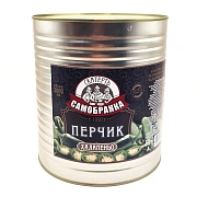 Перчик халапеньо Скатерть-Самобранка зеленый нарезанный, 3л