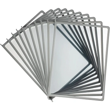 Демосистема настольная А4, 10 панелей, серый