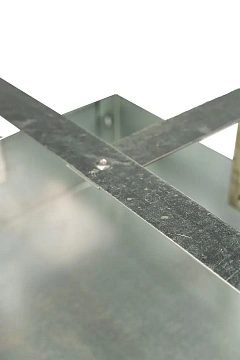 Совок дворницкий 310х310х80мм, Т-образная ручка