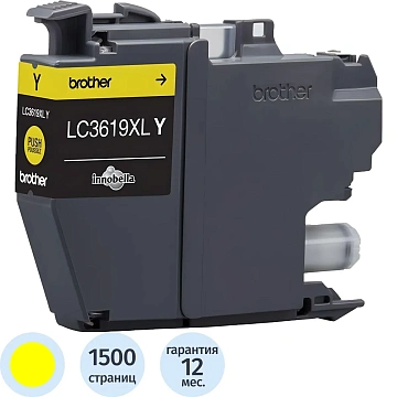 Картридж струйный Brother LC3619XLY жел.пов.емк. для MFCJ3530DW/3930DW