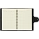 Ежедневник недатированный Fluid Attache Selection бирюз 140х200 мм,192с