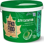 Майонез Efko Food Professional салатный 67%, 10л