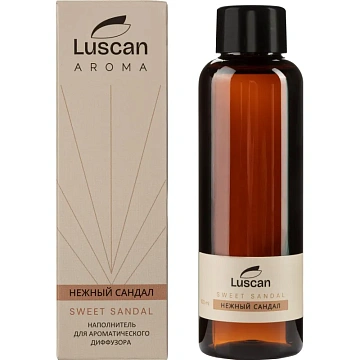 Наполнитель аромадиффузор  Luscan Нежный сандал 100 мл