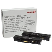 Картридж лазерный XEROX (106R02782) WC 3225/Phaser 3052/3260, оригинальный, КОМПЛЕКТ 2 шт., ресурс 2