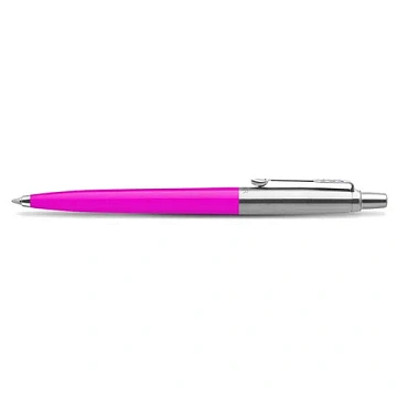 Ручка шариковая PARKER 'Jotter Orig Magenta', корпус розовый, нержавеющая сталь, блистер, синяя, 2075996