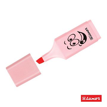 Текстовыделители Luxor 'Eyeliter Pastel' пастельный розовый, 1-5мм