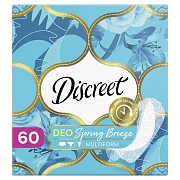 Прокладки ежедневные Discreet Deo весенний бриз, 60шт