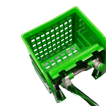 Тележка уборочная Vclean 20л, зеленая, с отжимом, IN0671
