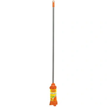 Швабра OfficeClean Professional, ручка 110см, насадка 'Юбка' из микрофибры, длина 28см