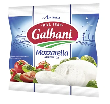 Сыр Моцарелла Galbani Santa Lucia Mozzarella 48%, 125г