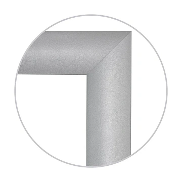 Зеркало KD_настенное Комус Мебель1801 СЕ-1, 600х1000 серебро