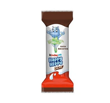 Вафли Kinder Hippo с какао, 104г