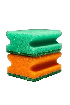 Губка Vclean Дуэт 8х6.5х4см, 2шт/уп